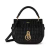 Mulberry Small Amberley Satchel Top Handle Black In Black