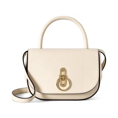 Mulberry Small Amberley Top Handle Eggshell
