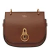 Mulberry Small Amberly Satchel Bag In Brown