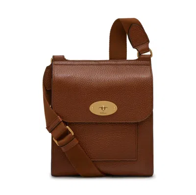 Mulberry Small Antony Leather Crossbody Bag In Brown