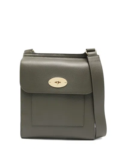 Mulberry Small Antony Leather Satchel Bag In Green