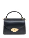 Mulberry Structured Top Handle Tote Bag In Black