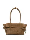Mulberry Small Bayswater Flap-top Tote Bag In Brown