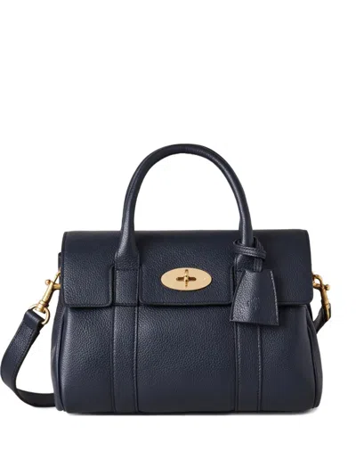 Mulberry Small Bayswater Satchel Bag In Blue