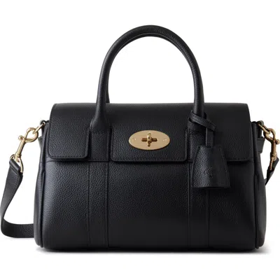 Mulberry Small Bayswater Satchel In Black