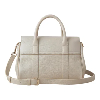 Mulberry Small Bayswater Satchel Heavy Grain