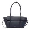 Mulberry Small Soft Bayswater Leather Satchel In Blue