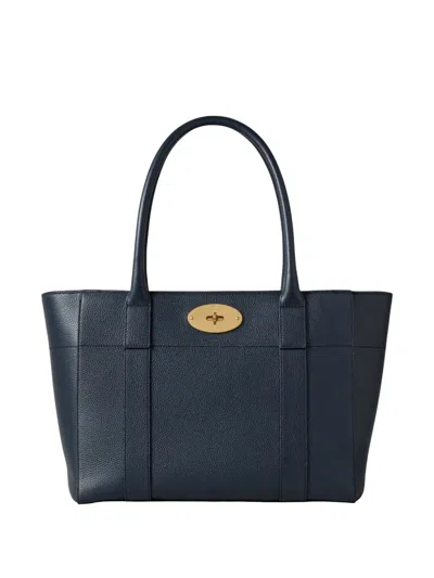 Mulberry Small Bayswater 9 To 5 Leather Shoulder Bag In Black