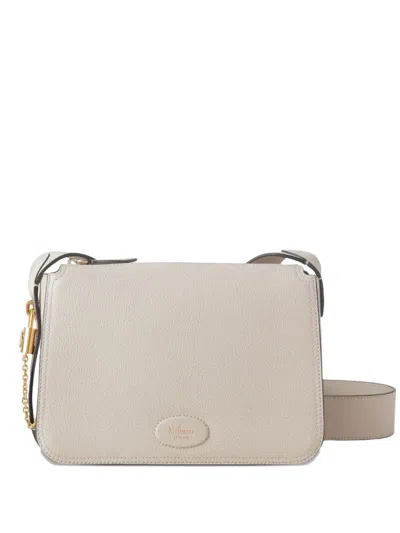Mulberry Small Billie Grain-leather Shoulder Bag In Neutral