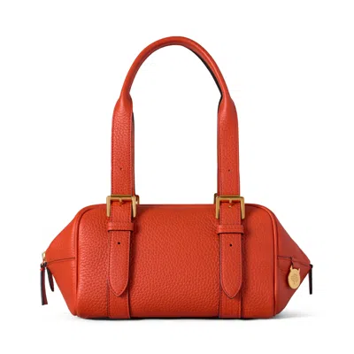 Mulberry Small Boston In Orange