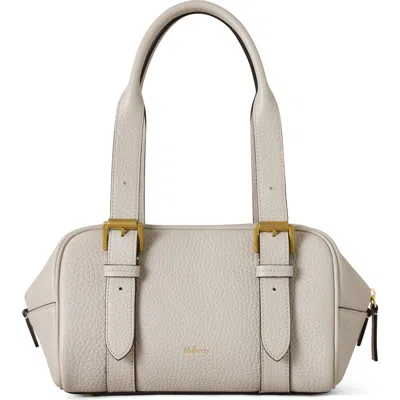 Mulberry Small Boston Buckle-detail Shoulder Bag In White