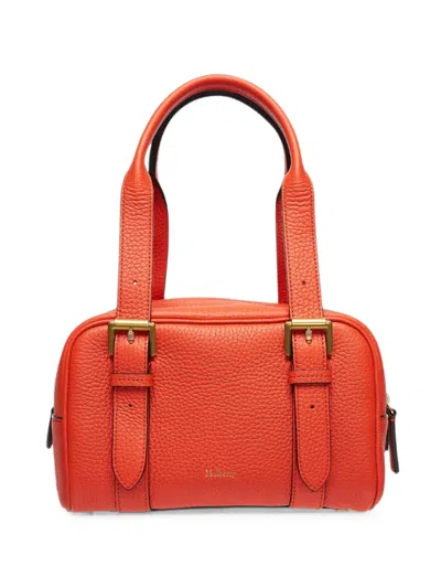 Mulberry Small Boston Tote Bag In White