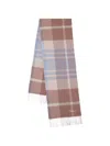 Mulberry Small Check Scarf In Multi