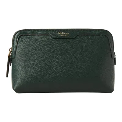 Mulberry Small Cosmetic Pouch Small Classic Grain In Red