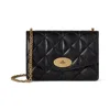 Mulberry Small Quilted Darley Cross-body Bag In Black
