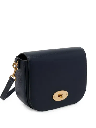 Mulberry Small Darley Cross Body Bag In Blue