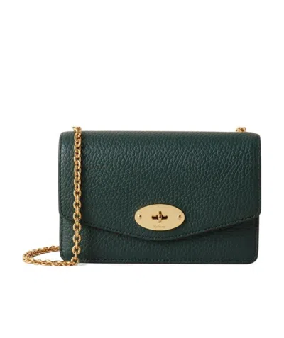 Mulberry Small Darley Leather Bag In Black