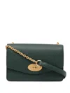 Mulberry Small Darley Leather Bag In Grün