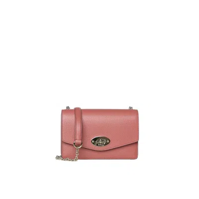 Mulberry Small Darley Leather Bag In Pink