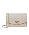 Mulberry Small Leather Darley Cross-body Bag In White