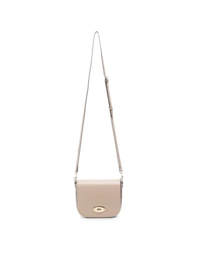Mulberry Small Darley Logo-detail Shoulder Bag In Brown