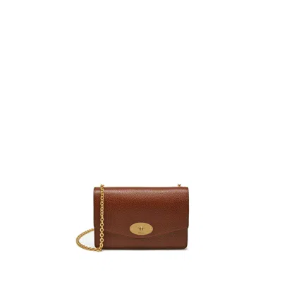 Mulberry Small Darley Daisy Crossbody Bag In Brown