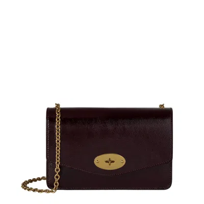Mulberry Small Darley Chain-strap Shoulder Bag In Purple
