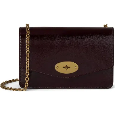 Mulberry Small Darley Patent Leather Crossbody Bag