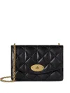 Mulberry Small Quilted Darley Cross-body Bag In Black