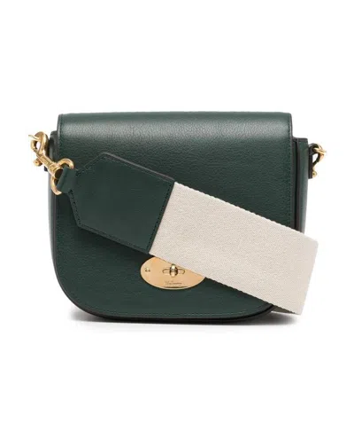 Mulberry Small Darley Satchel In Green