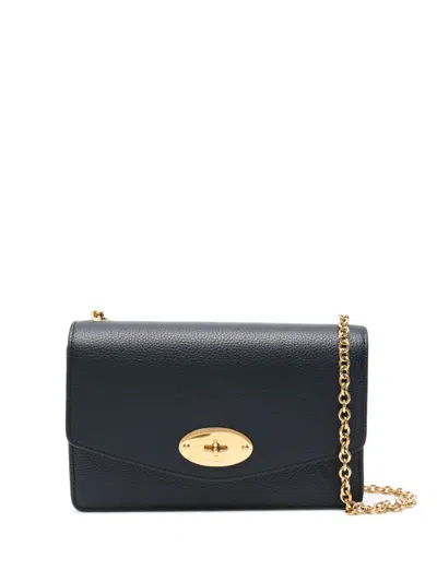 Mulberry Small Darley Shoulder Bag In Blue