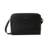 Mulberry Small Farringdon Leather Messenger In Black