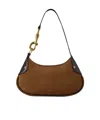 Mulberry Vintage Oak Leather Small Hackney Shoulder Bag In Brown
