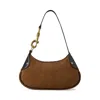 Mulberry Vintage Oak Leather Small Hackney Shoulder Bag In Brown