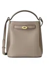 Mulberry Islington Bucket Cashmere Taupe Small Classic Grain In Neutral