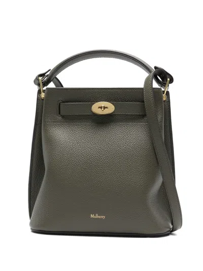 Mulberry Small Islington Satchel Bag In Gray