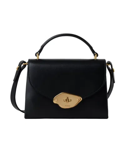 MULBERRY MULBERRY SMALL LANA FOLDOVER-TOP TOTE BAG