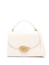 Mulberry Small Lana Top Handle Bag In Neutrals