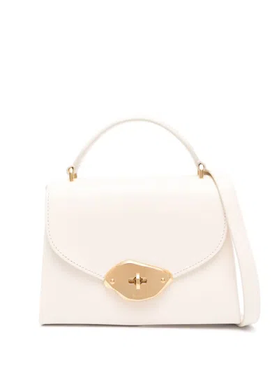 Mulberry Small Lana Top Handle Bag In Neutrals