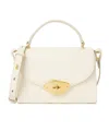 Mulberry Small Lana Top Handle Bag In White