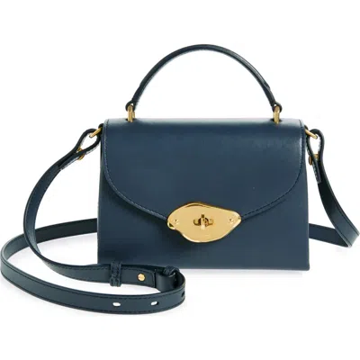Mulberry Small Lana Top Handle Crossbody Bag In Night Sky