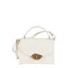 Mulberry Small Lana Top Handle High Gloss Leather In White