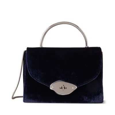 Mulberry Small Lana Top Handle In Night Sky