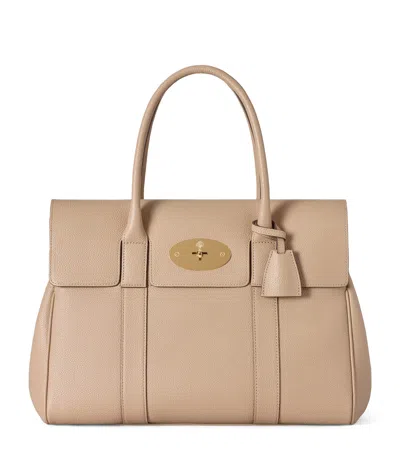 Mulberry Small Leather Bayswater Shoulder Bag In Pink