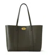Mulberry Small Leather Bayswater Tote Bag In Green