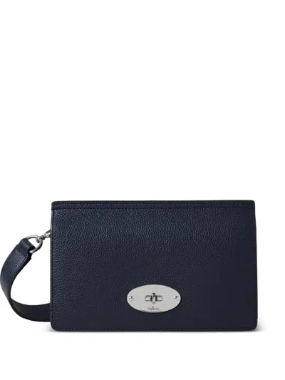 Mulberry Small Leather Shoulder Bag In Blue