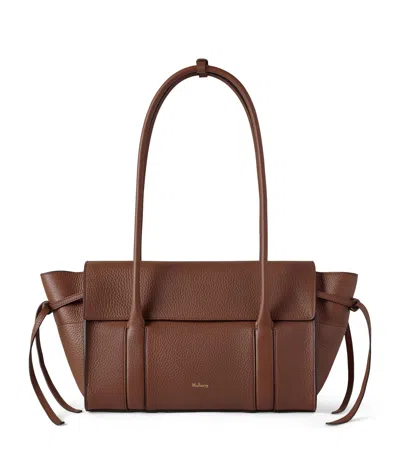 Mulberry Small Leather Soft Bayswater Shoulder Bag In Brown