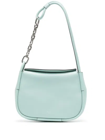 Mulberry Small Link Shoulder Bag In Acrylic Green
