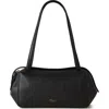 Mulberry Small Meadow Leather Shoulder Bag In Black