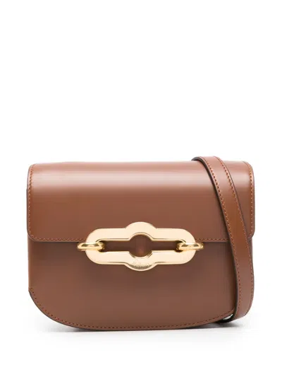 Mulberry Small Pimlico Satchel Oak Super Lux Calf In White